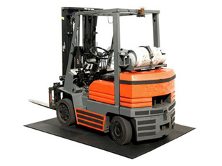 叉車行走防護(hù)地面用的橡膠墊有哪些？