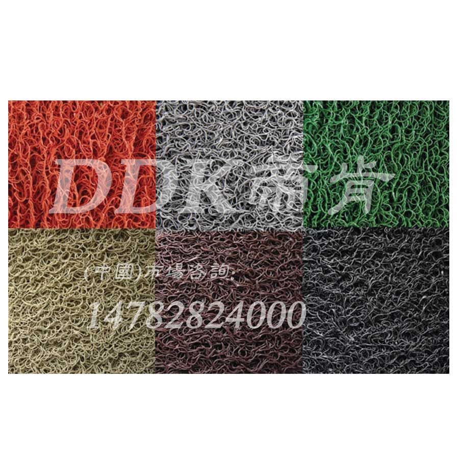 pvc噴絲門墊，朗美6850地墊10mm厚度3M朗美地墊6850地毯灰色/紅色